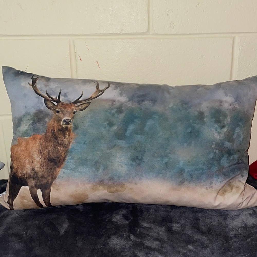 Horizontal Half Length Body Throw Pillow + Case 🤎